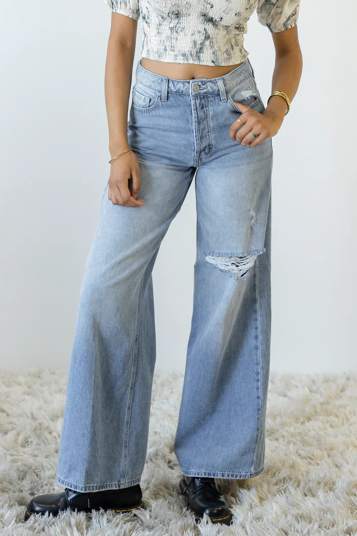 The  Wide Leg Jeans