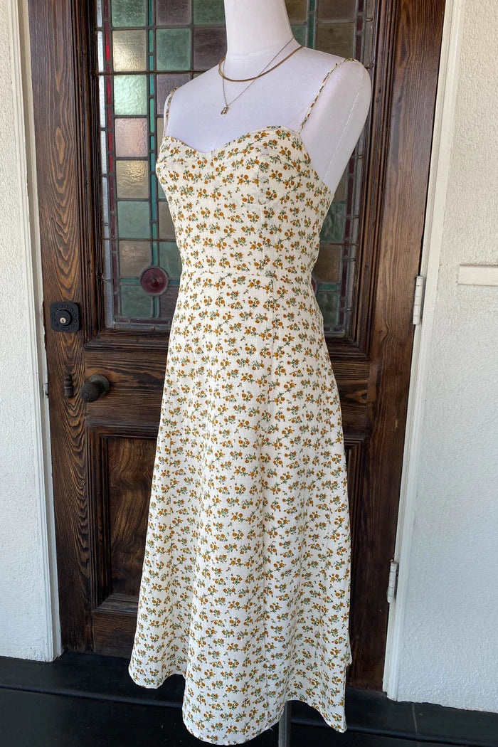 Ditsy Floral Midi Dress