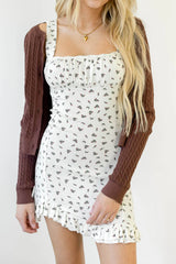 Ditsy Floral Sleeveless Dress