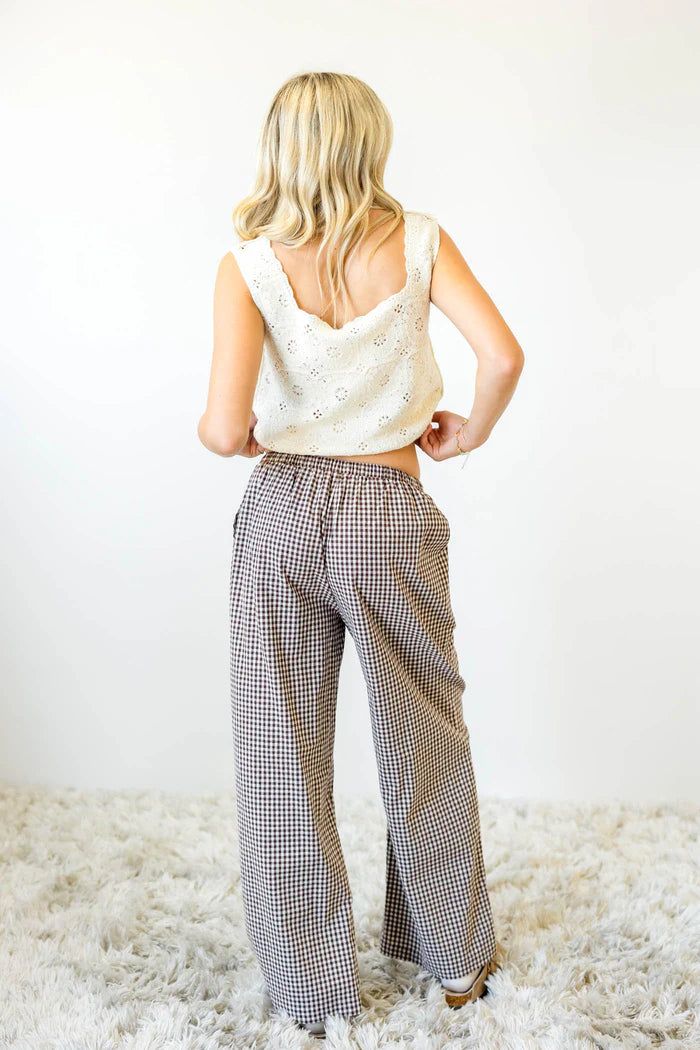 Sleeveless Crochet Top